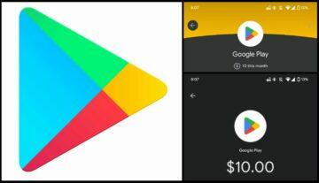 Obchod Google Play nové logo staré logo porovnání