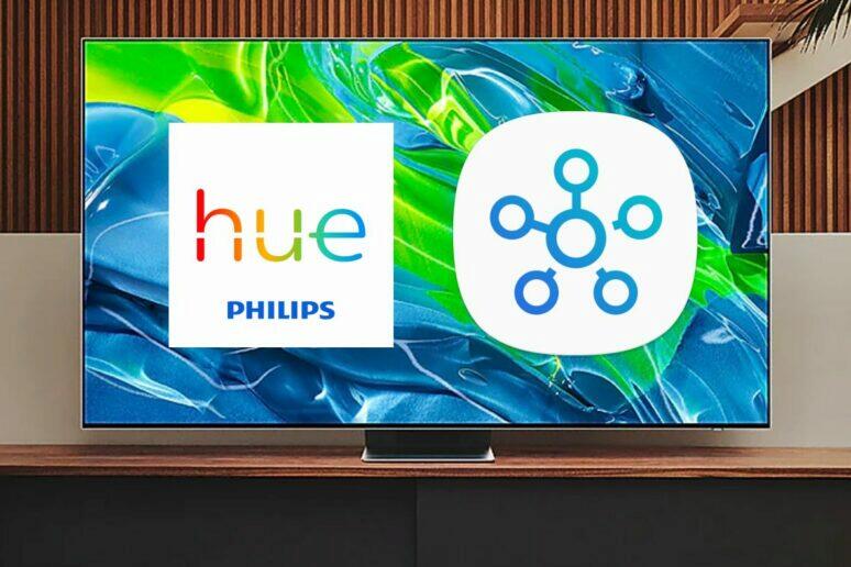 Philips Hue SmartThings Samsung TV