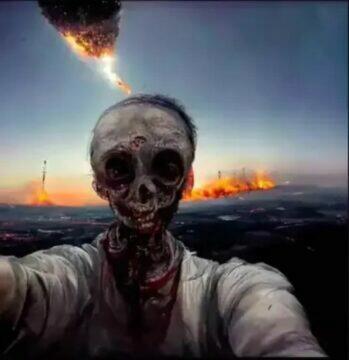 poslední selfie na Zemi DALL-E 2 umělá inteligence 2