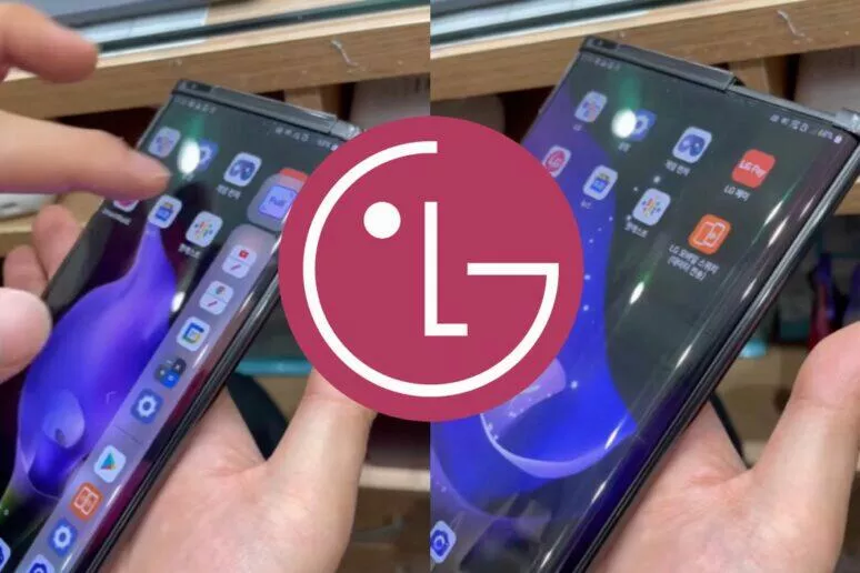 rolovací telefon LG video rolovací telefon LG video