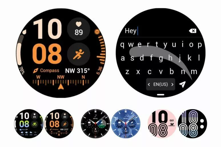 Samsung Galaxy Watch5 Wear OS 3.5 One UI Watch 3.5