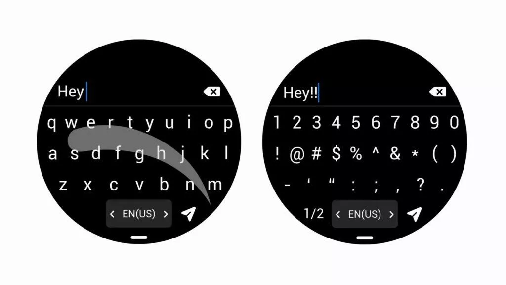 Samsung Galaxy Watch5 Wear OS 3.5 One UI Watch 3.5 handwriting