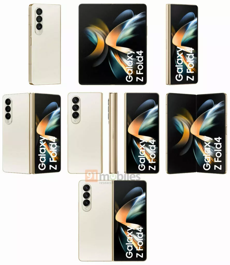 samsung galaxy z fold4 zlatá