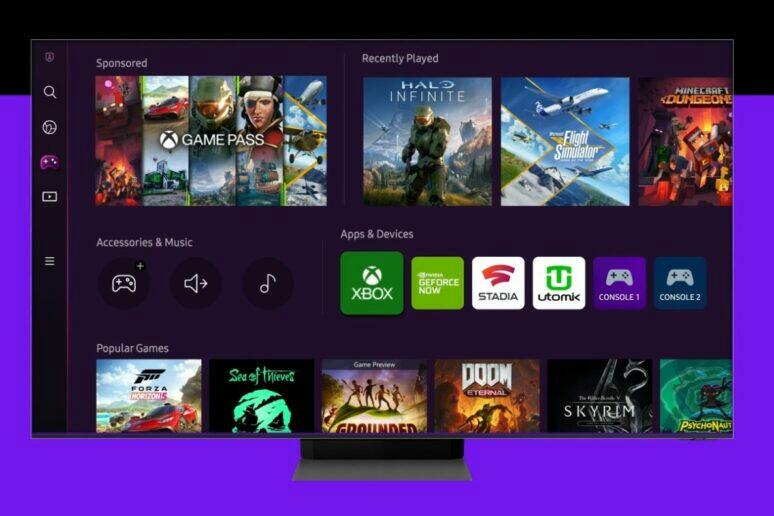 Samsung Game Hub Xbox Game Pass Google Stadia Nvidia GeForce Now