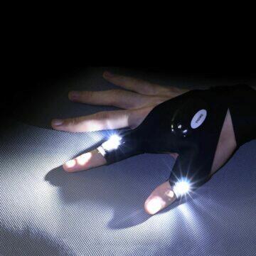 Svítilna na prsty LED
