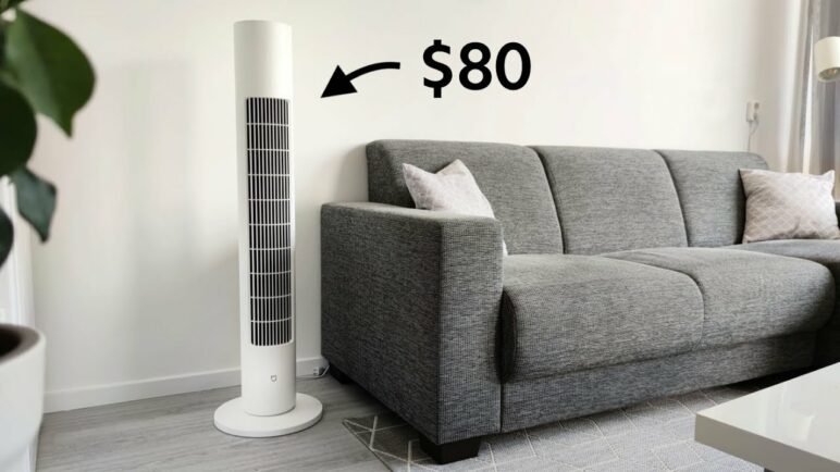 This Xiaomi Tower Fan is SMART and is priced at just $80!