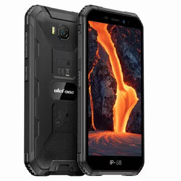 Ulefone Armor X6 Pro černá displej záda