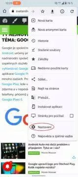 vyhledávač chrome