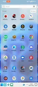 windows launcher android