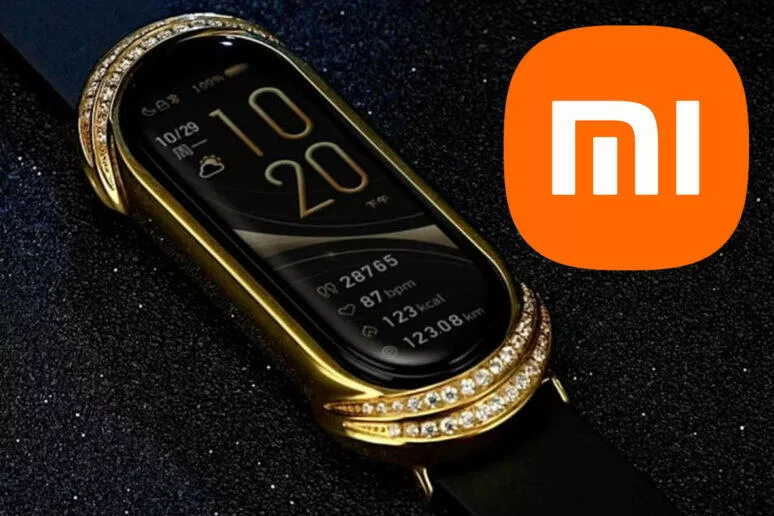 xiaomi mi band 6 zlatý