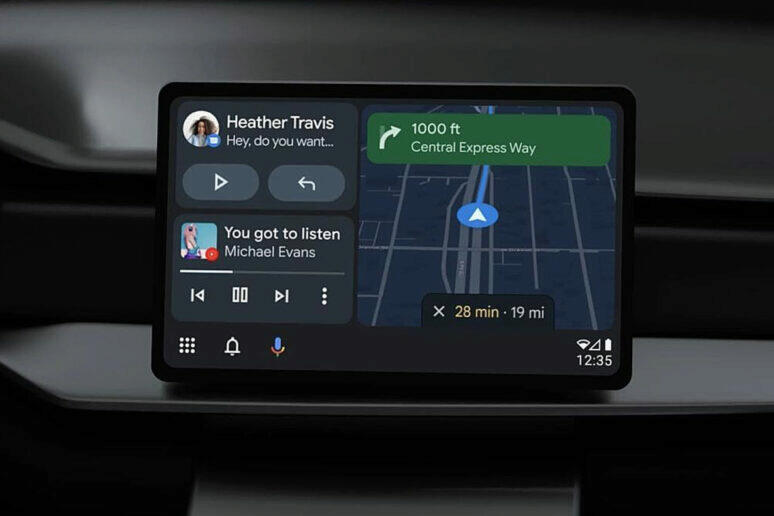 Android Auto coolwalk