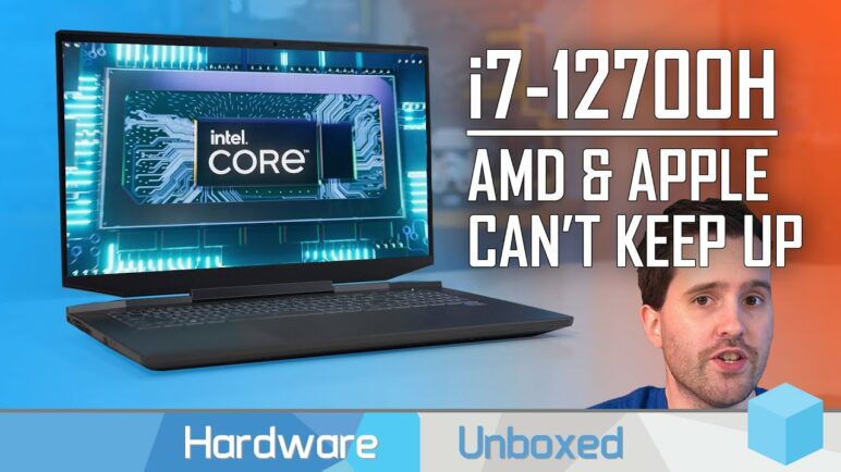 Bye Bye Ryzen, Intel is King Again - Core i7-12700H Review