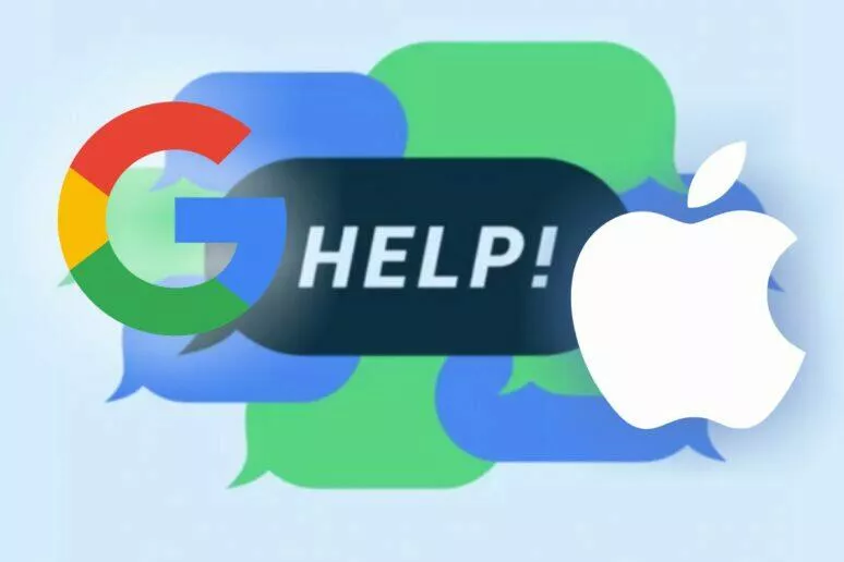 Google Android Apple iMessage kampaň Get The Message Google Android Apple iMessage kampaň Get The Message