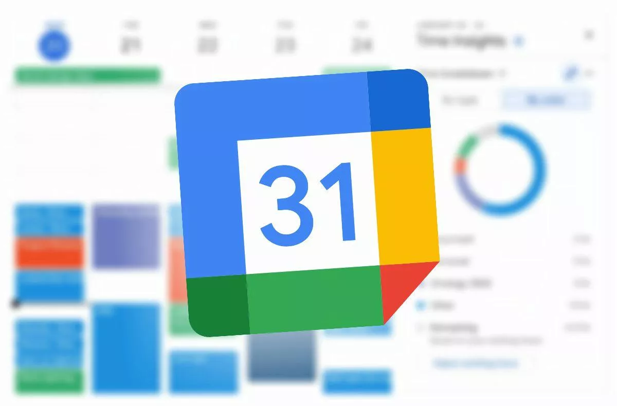 google kalendar workspace barvy trideni udalosti statisticky o case