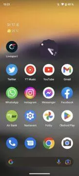 google pixel ui