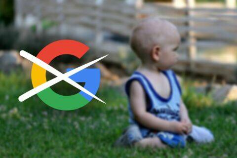 Google účet blokace fotka syna