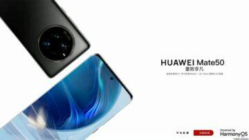 Huawei Mate 50 design render