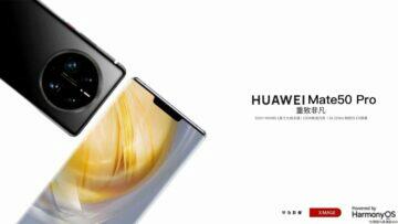 Huawei Mate 50 Pro design render
