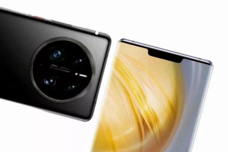 Huawei Mate 50 Pro design výřez render Huawei Mate 50 Pro design výřez render