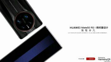 Huawei Mate 50 RS design render
