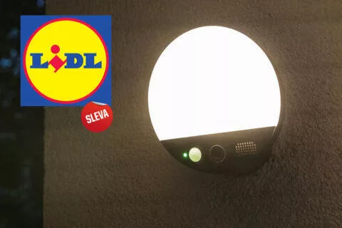 Lidl sleva chytré led svítidlo kamera