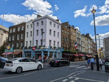 pixel 6a fotografie londýn