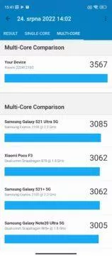 POCO X4 GT geekbench