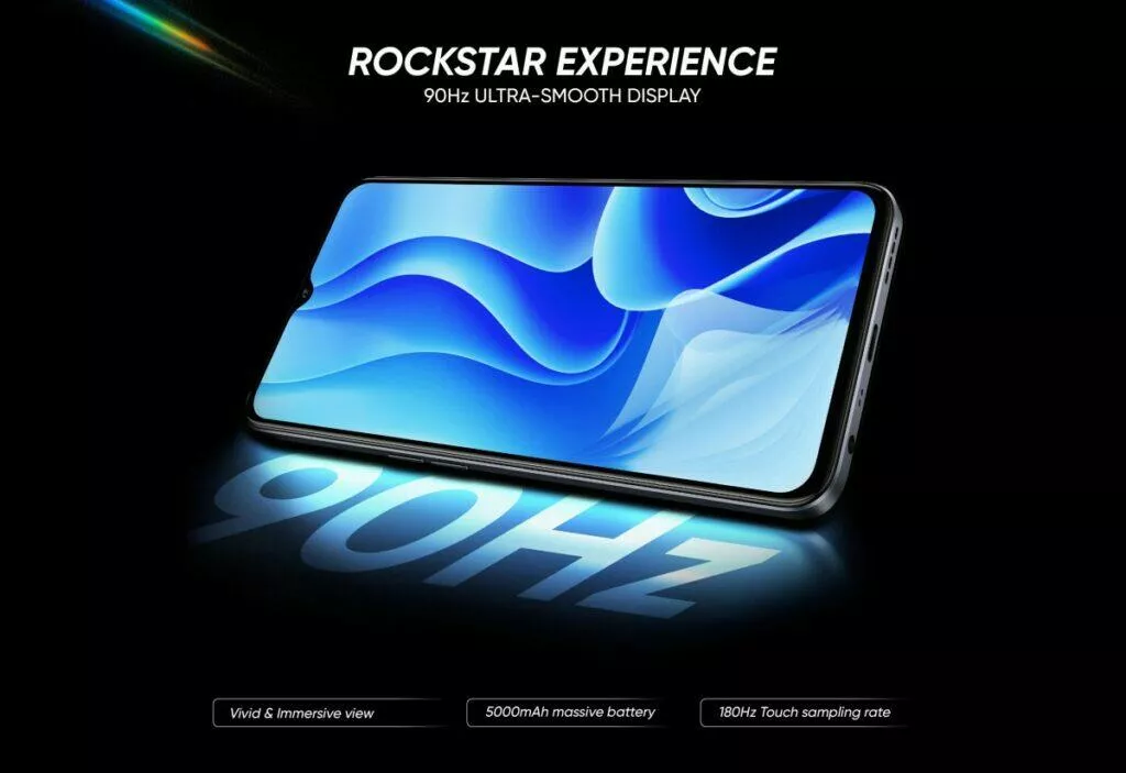 Realme 9i 5G displej