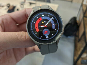 Samsung Galaxy Watch5 Pro displej