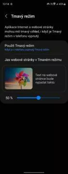 samsung internet tmavý režim