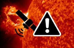 Sluneční erupce gps internet výpadek upozornění