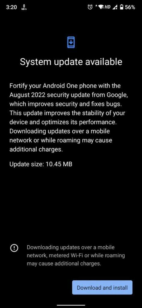 Xiaomi Mi A3 dostává aktualizaci
