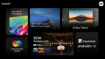 Xiaomi Smart TV X Series televizory parametry