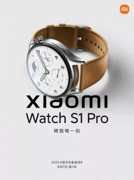 Xiaomi Watch S1 Pro hodinky plakát