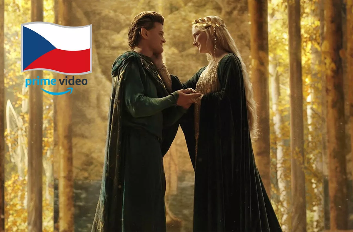 amazon prime video pán prstenů prsteny moci cz dabing