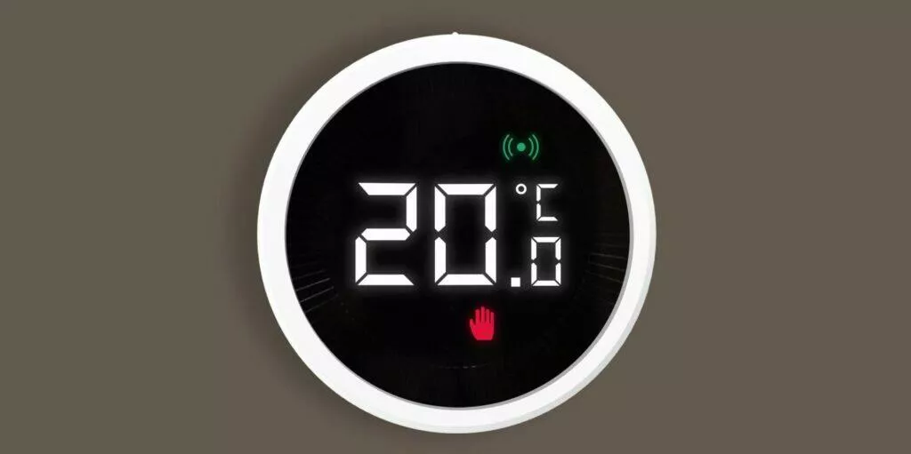 Aqara termostatické hlavice Smart Radiator Thermostat E1 displej