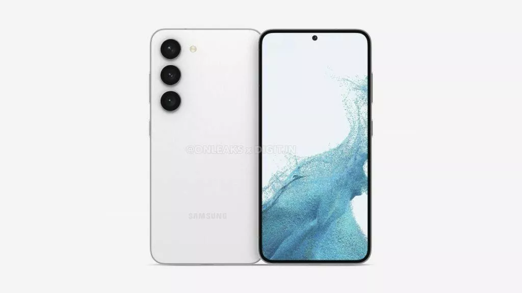 galaxy s23 bílá