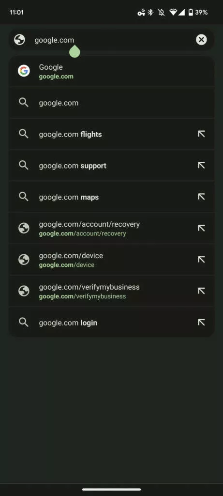 google chrome redesign omnibox