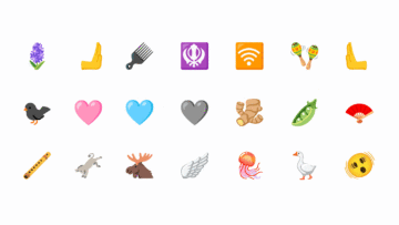 Google Unicode 15 Emoji 15 animace ukázka cut Google Unicode 15 Emoji 15 animace ukázka cut
