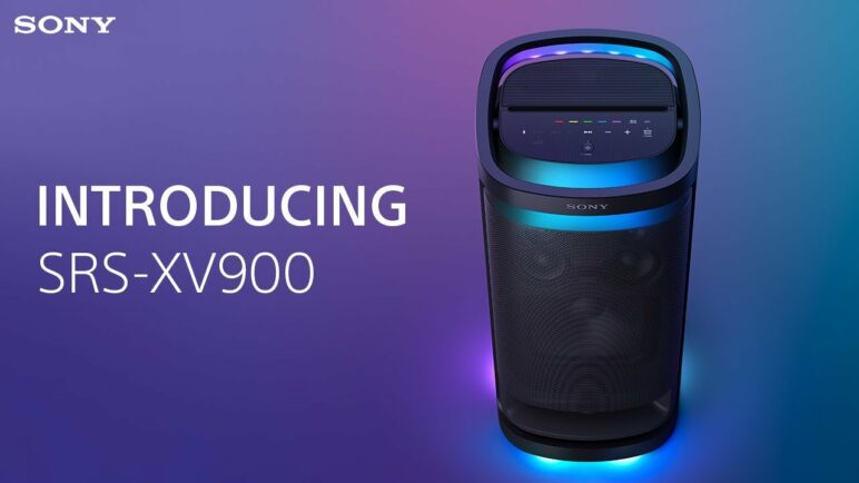 Introducing the Sony SRS-XV900 Wireless Speaker