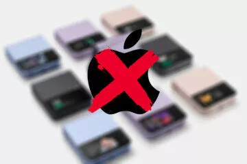 iPhone 14 reklama galaxy z flip4 samsung