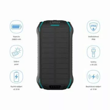 LAMAX Journey 26 800mAh parametry