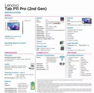 lenovo tab p11 pro 2. generace