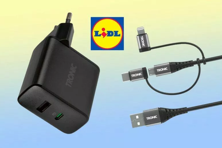 LIDL TRONIC duální 30W nabíječka 3v1 nabíjecí kabel LIDL TRONIC duální 30W nabíječka 3v1 nabíjecí kabel