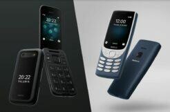 Nokia 8210 4G a Nokia 2660 Flip