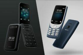 Nokia 8210 4G a Nokia 2660 Flip