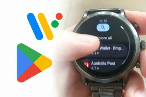 Obchod Google Play Wear OS redesign