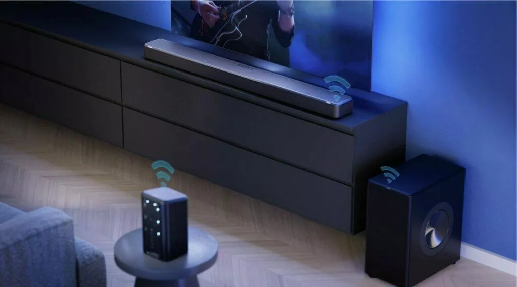 Philips soundbar Fidelio FS1 systém