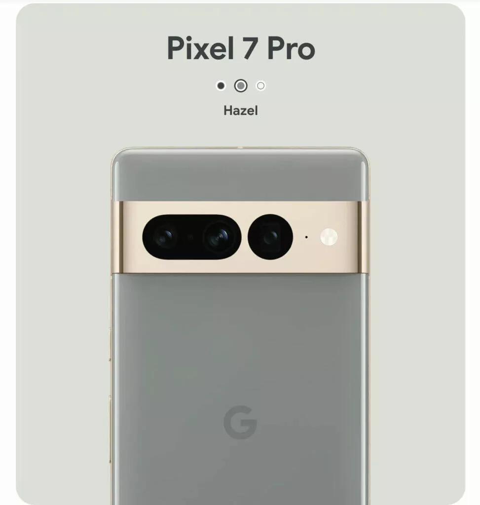 pixel 7 pro hazel