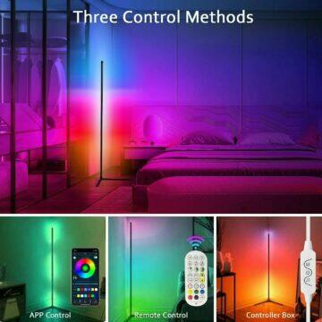 Pokojové RGB LED stojany ovládání